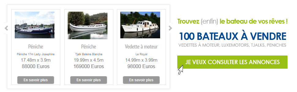 Bateaux  vendre